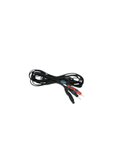 Pacientský kabel pro elektroléčebný kanál 1 - černý kabel
