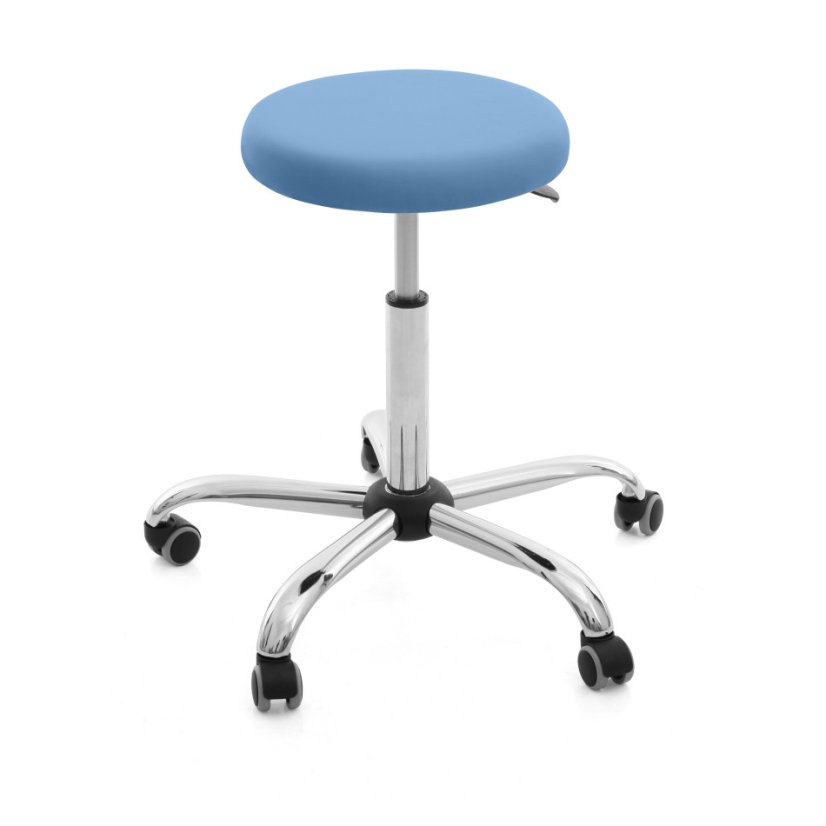 STANDARD – kulatá stolička-automatická brzda - Barva: černá