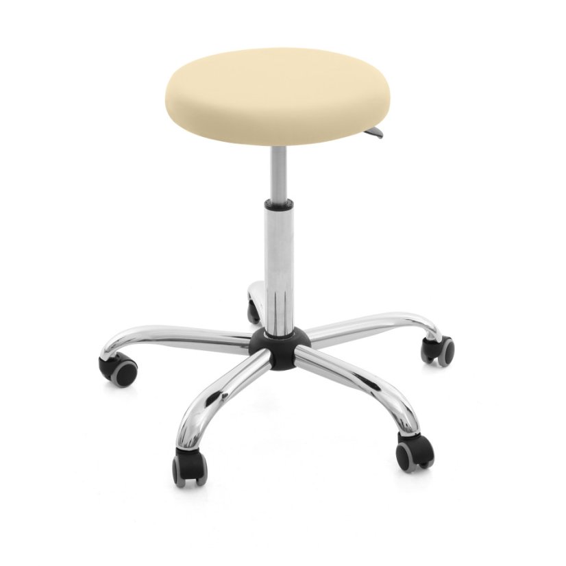 STANDARD – kulatá stolička-automatická brzda - Barva: černá
