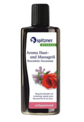 Masážní olej Wellness - Růžové dřevo-Geránie 190 ml