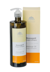 Aromatický masážní olej, pomeranč lemongras , 500 ml