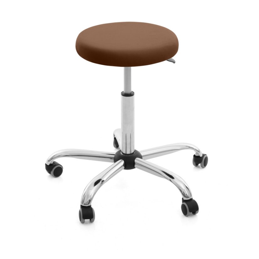 STANDARD – kulatá stolička-automatická brzda - Barva: černá